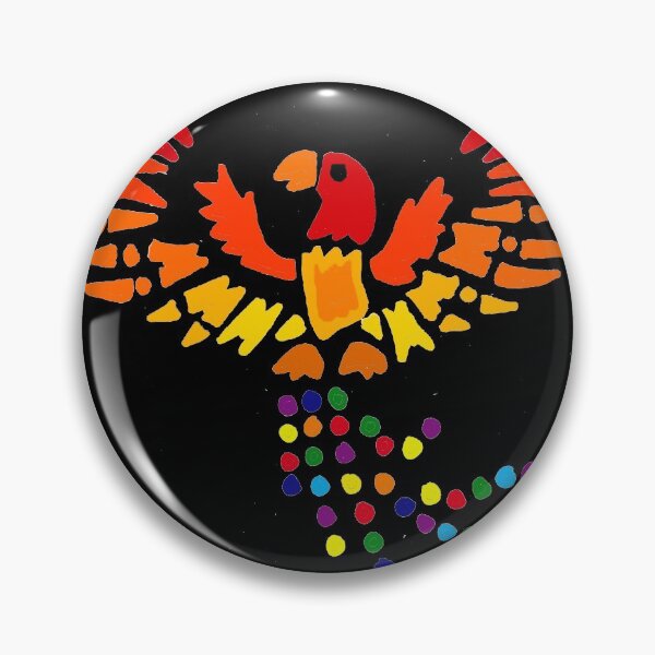 Item preview, Cool Artsy Fun Colorful Phoenix Rising from Ashes designed and sold by Nature's Fancy.