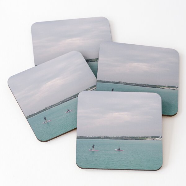 Item preview, Lovers enjoying a paddle board designed and sold by human8891.
