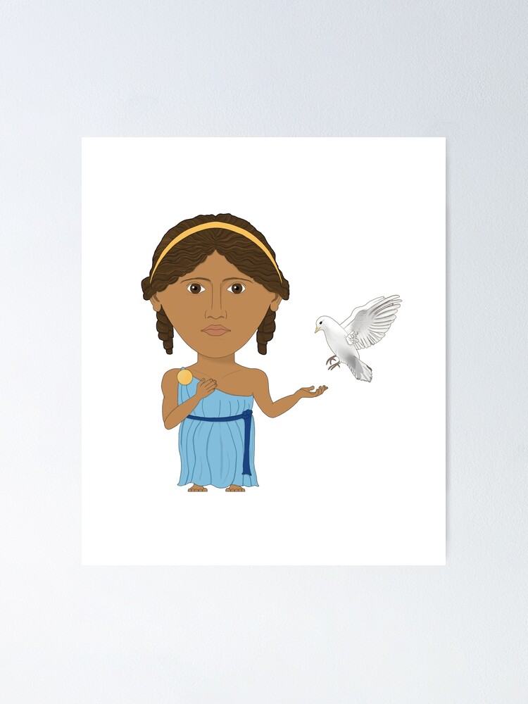 "Aphrodite - Greek Goddess Cartoon" Poster for Sale by XXICenturyAgora