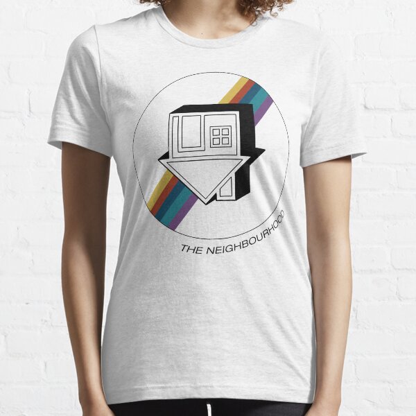 Der Nachbarschaftsregenbogen Essential T-Shirt