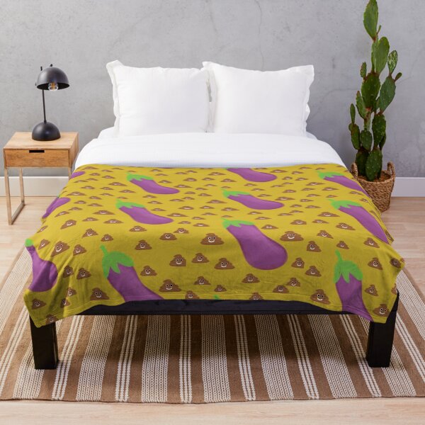 Item preview, eggplant,poopoo,yellow,shinning,emoji,whatsapp designed and sold by bow00wod.