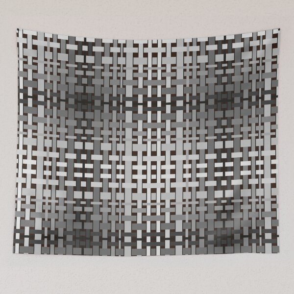 Item preview, grey arcs seamless pattern designed and sold by Milllla.
