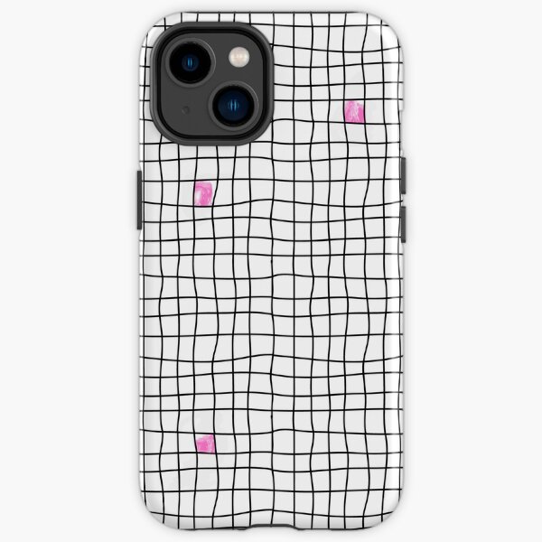 Carreaux - Pink iPhone Tough Case
