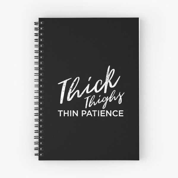Item preview, Thick Thighs Thin Patience Funny Distressed designed and sold by artworkbyrihen.