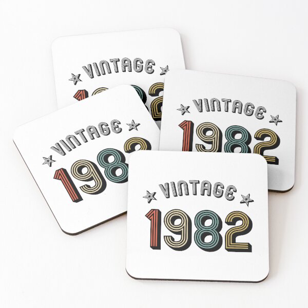 Item preview, 1982 vintage retro vintage year of birth birthday designed and sold by GeogDesigns.