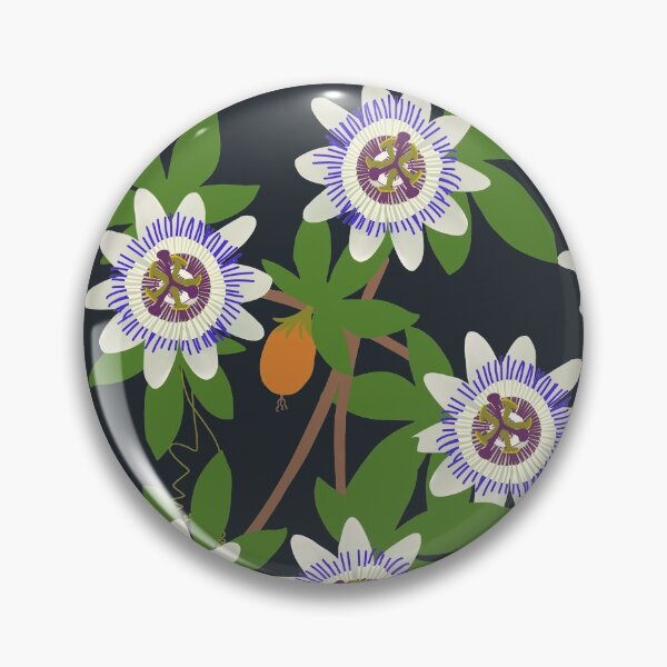 Item preview, Passion flower pattern designed and sold by JokeGysen.