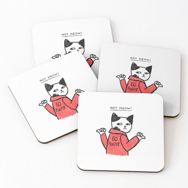 Item preview, Not Meow Go Away designed and sold by maryjanekush.