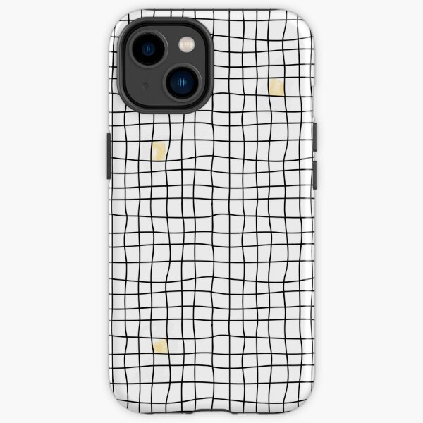 Carreaux - Yellow iPhone Tough Case
