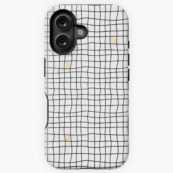 Carreaux - Yellow iPhone Tough Case