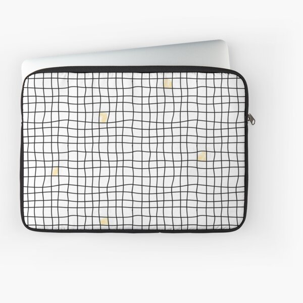 Carreaux - Yellow Laptop Sleeve