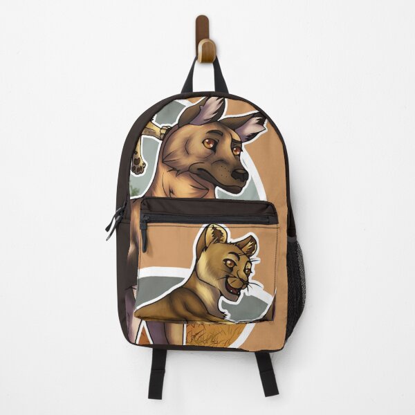 Item preview, Lion and African Wild Dog Friends designed and sold by TheKohakuDragon.