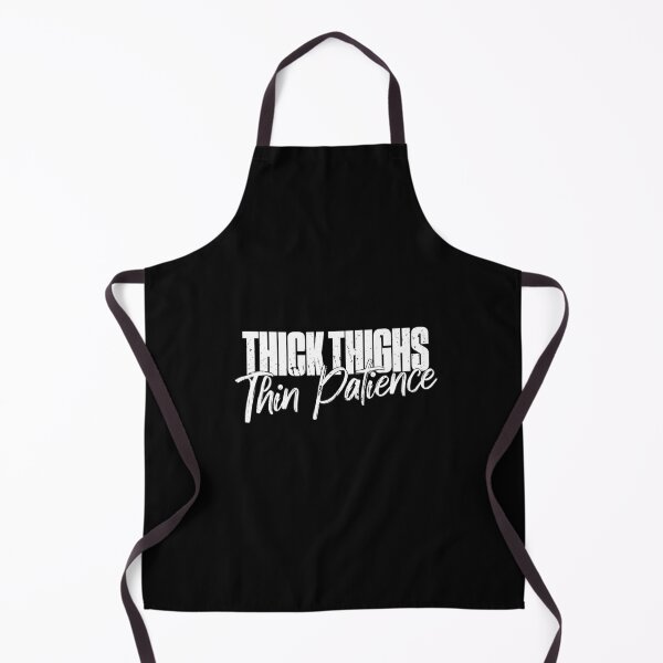 Item preview, Thick Thighs Thin Patience Funny Distressed designed and sold by artworkbyrihen.