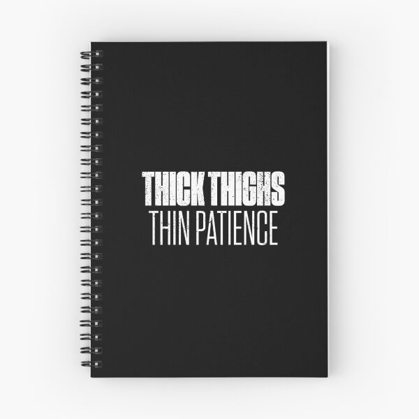 Item preview, Thick Thighs Thin Patience Funny Distressed designed and sold by artworkbyrihen.