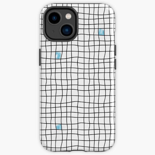 Carreaux - Blue iPhone Tough Case