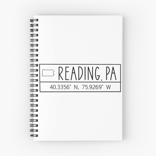 Item preview, Reading Pennsylvania Coordinates designed and sold by Emily Designs.
