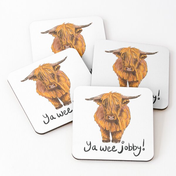Item preview, Ya Wee Jobby - Highland Cow designed and sold by Anne Park.
