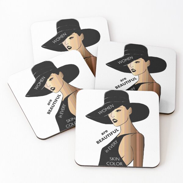 Item preview, Beautiful in every skin color designed and sold by urban-color.
