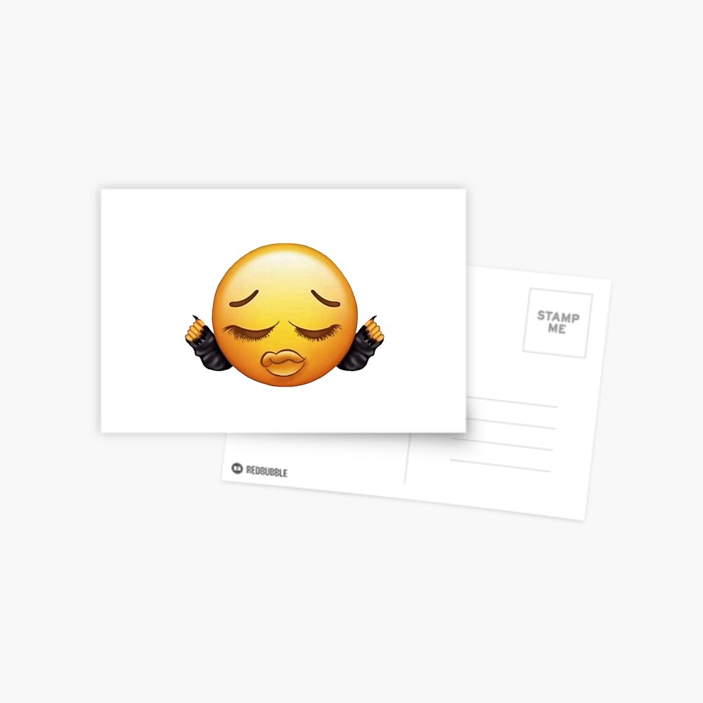 "PERIOD! Emoji" Postcard by RiaArt123 Redbubble