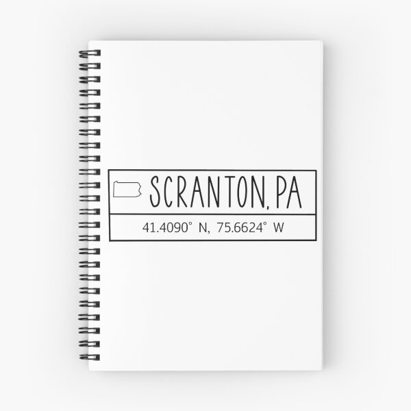 Item preview, Scranton Pennsylvania Coordinates designed and sold by Emily Designs.