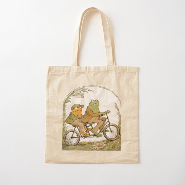 GRAB IT FAST FROG Cotton Tote Bag