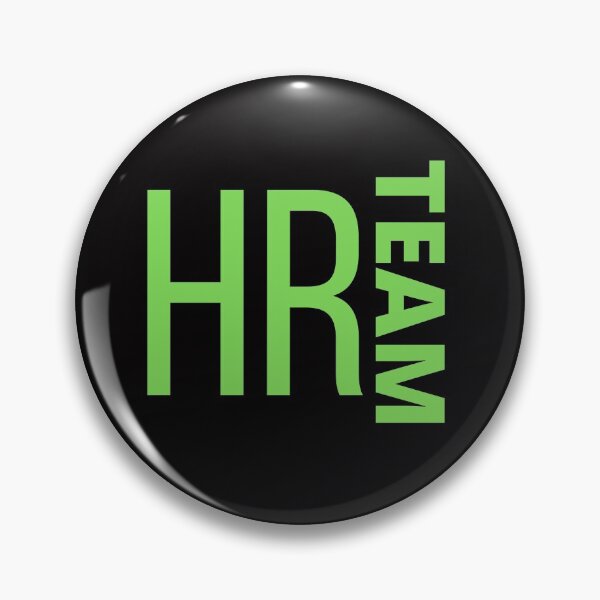 Item preview, HR Team (Green Letters) designed and sold by Oreo2020 Creations.