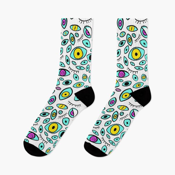 Item preview, eyes - pink + yellow + cyan designed and sold by vastsurge.
