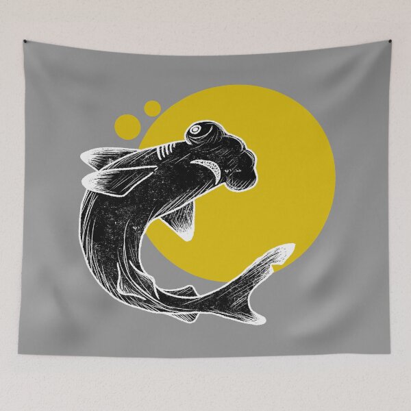 Item preview, Golden Oceans: Hammerhead Shark designed and sold by Miles J..