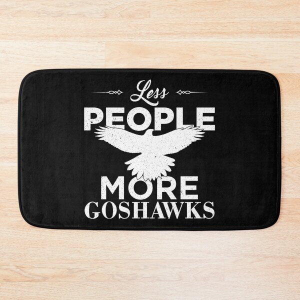Item preview, Funny Falconry Less People More Goshawks print designed and sold by jakehughes2015.