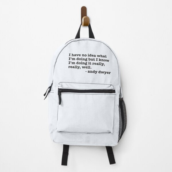Item preview, Parks and Rec Andy Dwyer quote designed and sold by Emma Tams.