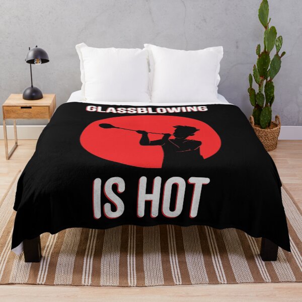 Item preview, Glassblowing Is Hot Funny Glassblower graphic designed and sold by jakehughes2015.