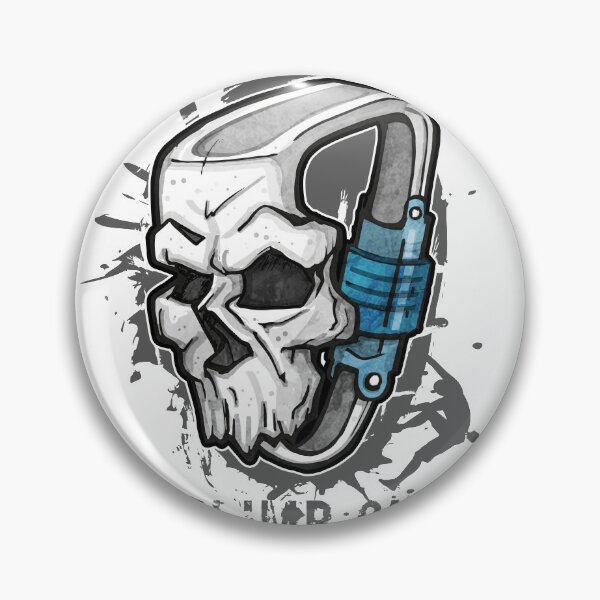 Item preview, Bouldering Carabiner Climbing Skull Climbing designed and sold by use2draw.