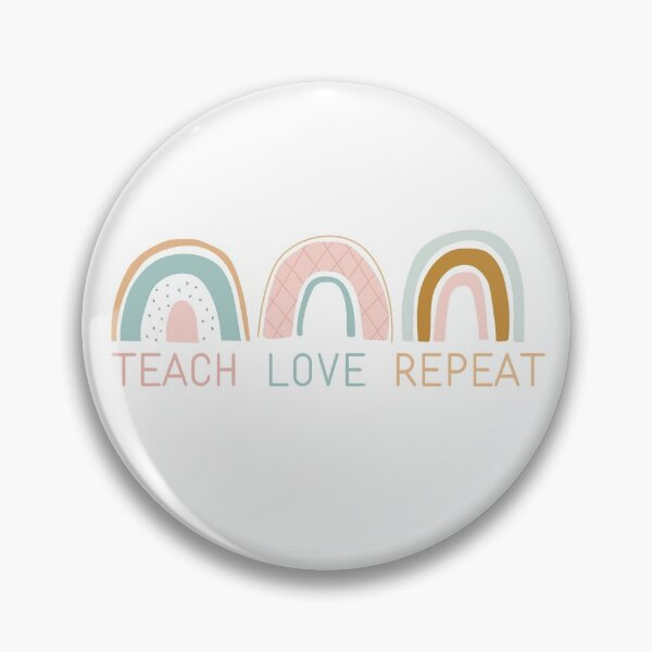 Item preview, teach love repeat t-shirts for teachers designed and sold by ihsanestore01.