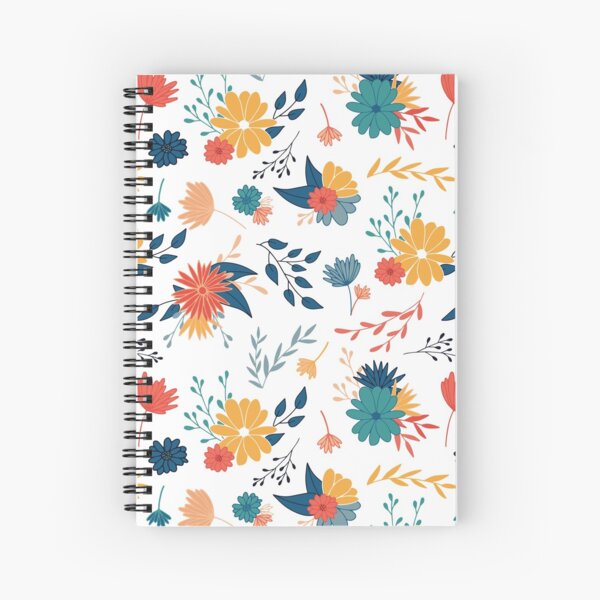 Colorful Botanicals Spiral Notebook