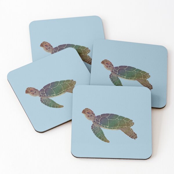 Item preview, Rainbow Sea Turtle designed and sold by Salem Scribbles.