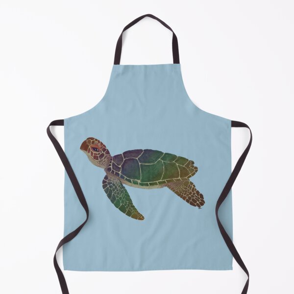 Item preview, Rainbow Sea Turtle designed and sold by Salem Scribbles.