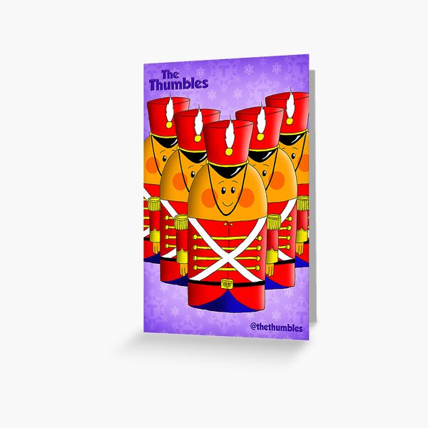 The Thumble Soldiers Greeting Card