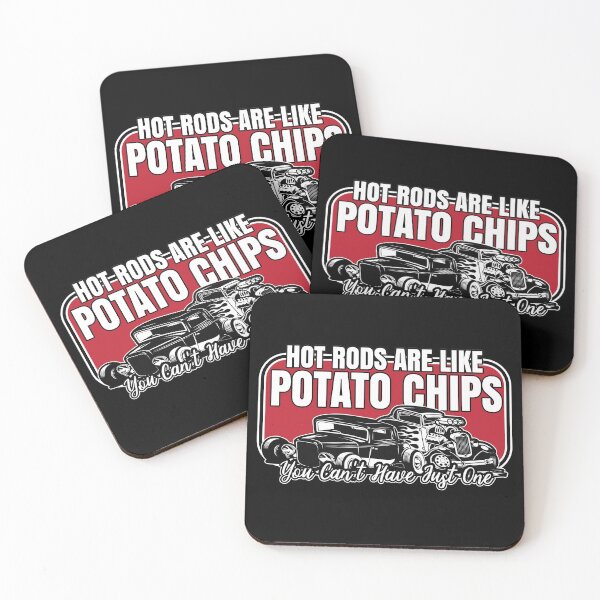 Item preview, Like Potato Chips You Can't Have Just One HotRod  designed and sold by TheCrazyBear.