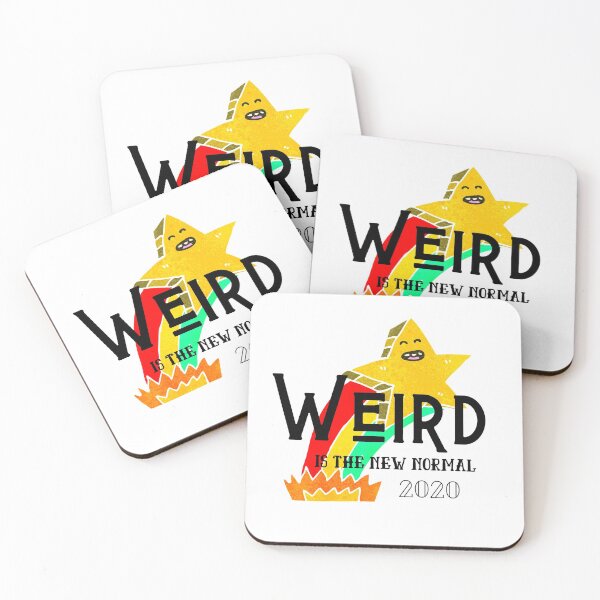 Item preview, Weird is the new normal sticker part 2 designed and sold by Iambellanova.