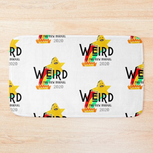 Item preview, Weird is the new normal sticker part 2 designed and sold by Iambellanova.