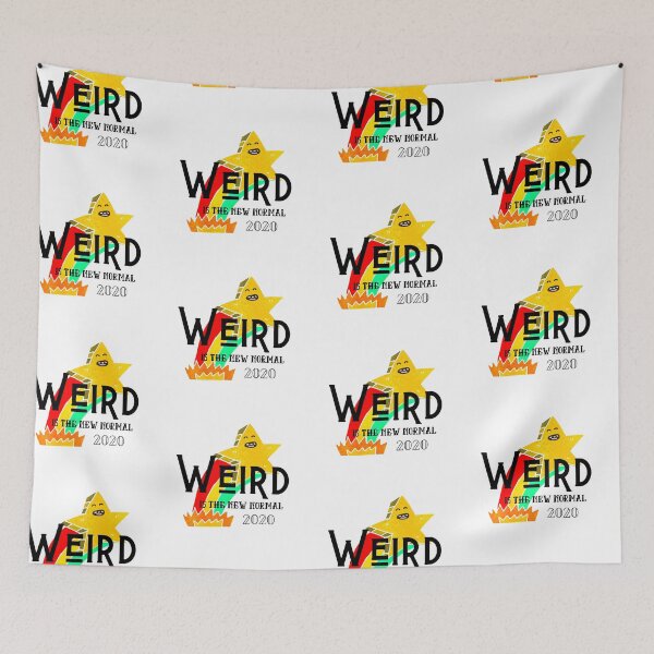 Item preview, Weird is the new normal sticker part 2 designed and sold by Iambellanova.