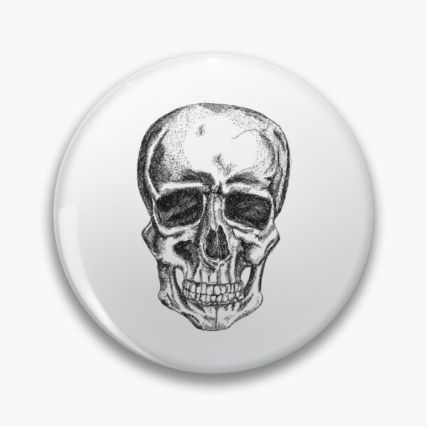 Item preview, Crosshatch Skull designed and sold by RLTBurke.