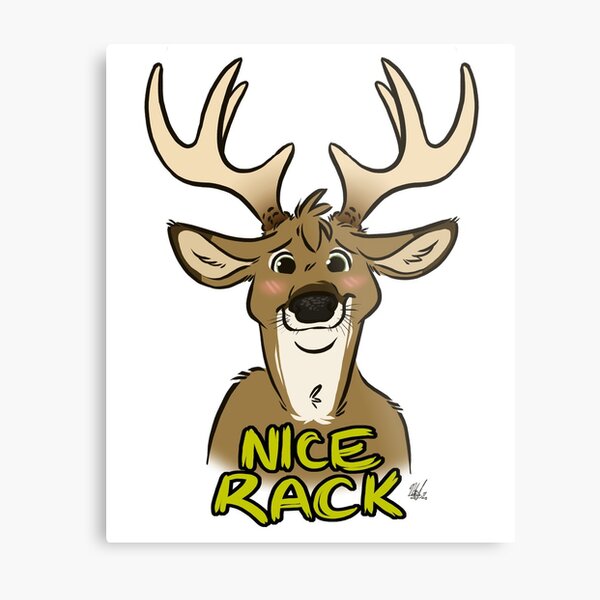 Nice Rack Metal Print