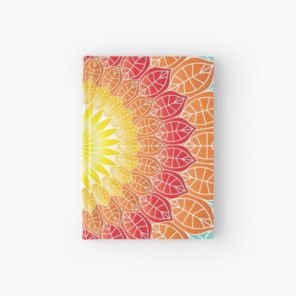 Colorful Nature Mandala Hardcover Journal