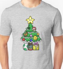 Super Mario - Mushroom Kingdom Christmas Unisex T-Shirt