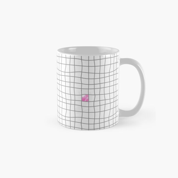 Carreaux - Grey/Pink Classic Mug