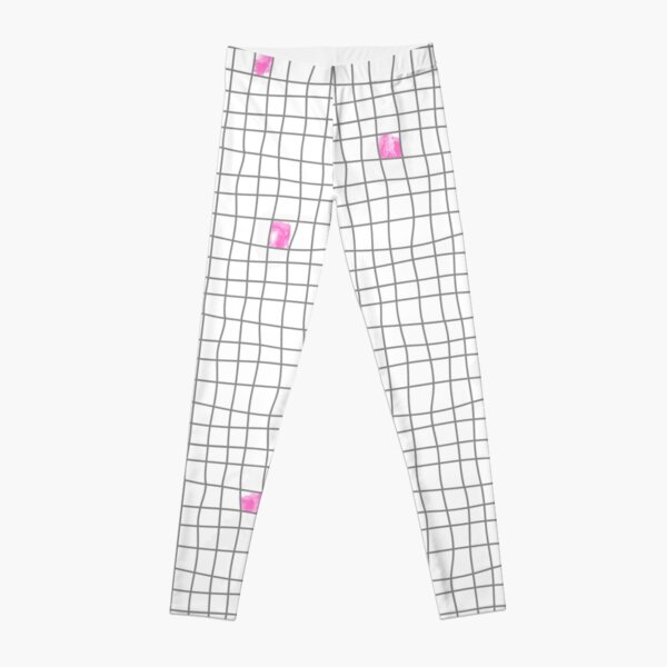 Carreaux - Grey/Pink Leggings