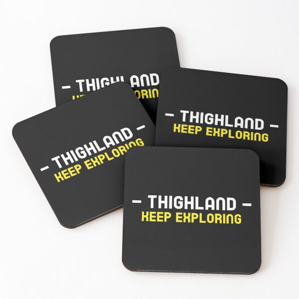 Item preview, Thighland Keep Exploring  designed and sold by MoonsmileProd.