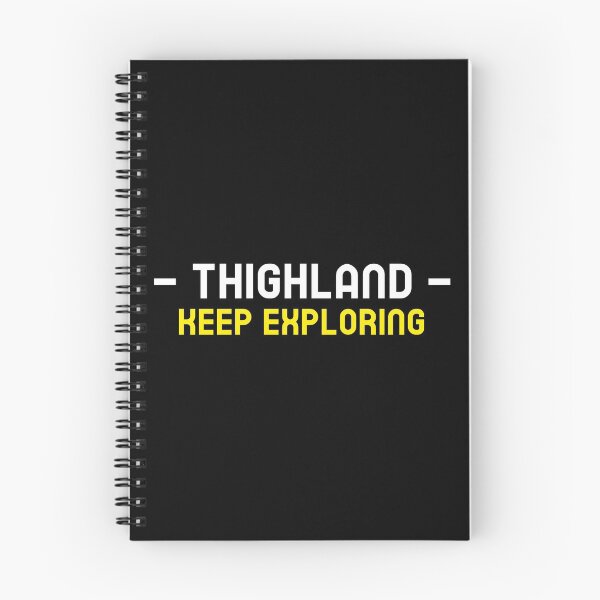 Item preview, Thighland Keep Exploring  designed and sold by MoonsmileProd.
