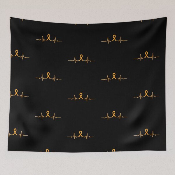Item preview, Appendix Cancer Awareness Heartbeat  Zodiac Gift For Cancer Patients designed and sold by zedesignn.