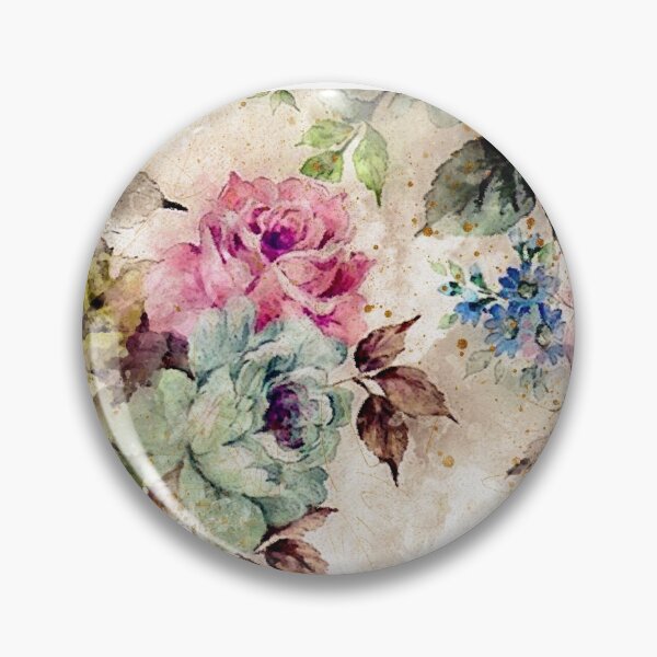 Item preview, Floral Flower Pink Roses Pattern For Women And Girls designed and sold by Poshtart.